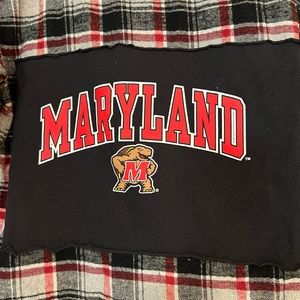 Custom made Maryland University flannel